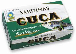 Cuca Sardynki w oliwie extra virgin BIO120g