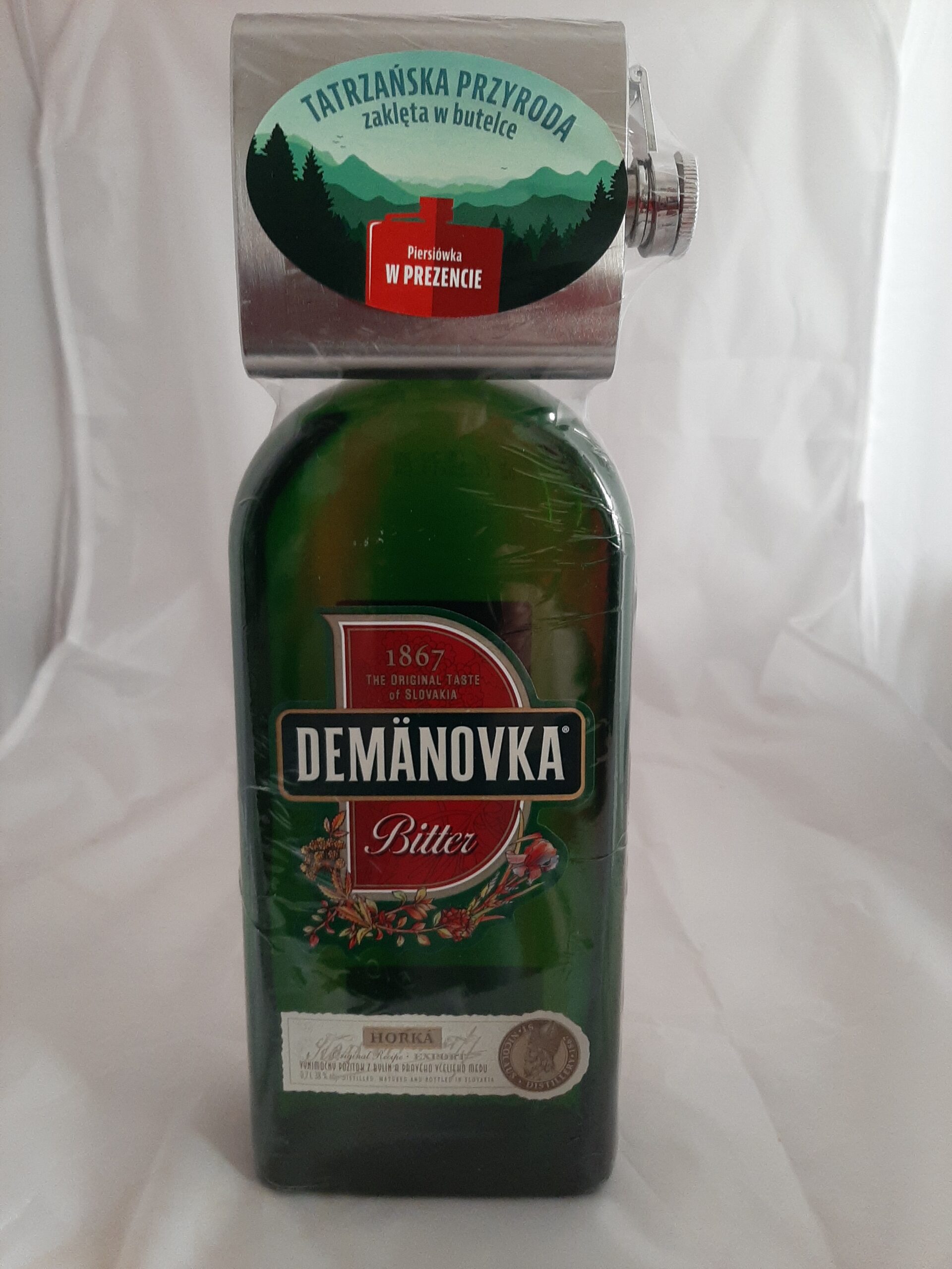 Demanovka Bitter 38%, 0,7 l