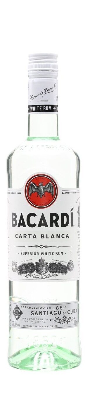 Rum Bacardi Carta Blanca 0,7l