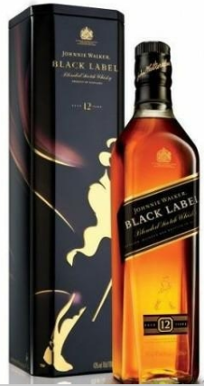 Whisky Johnnie Walker Black 0,7l puszka