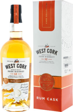 Whisky West Cork Rum Cask 0,7l