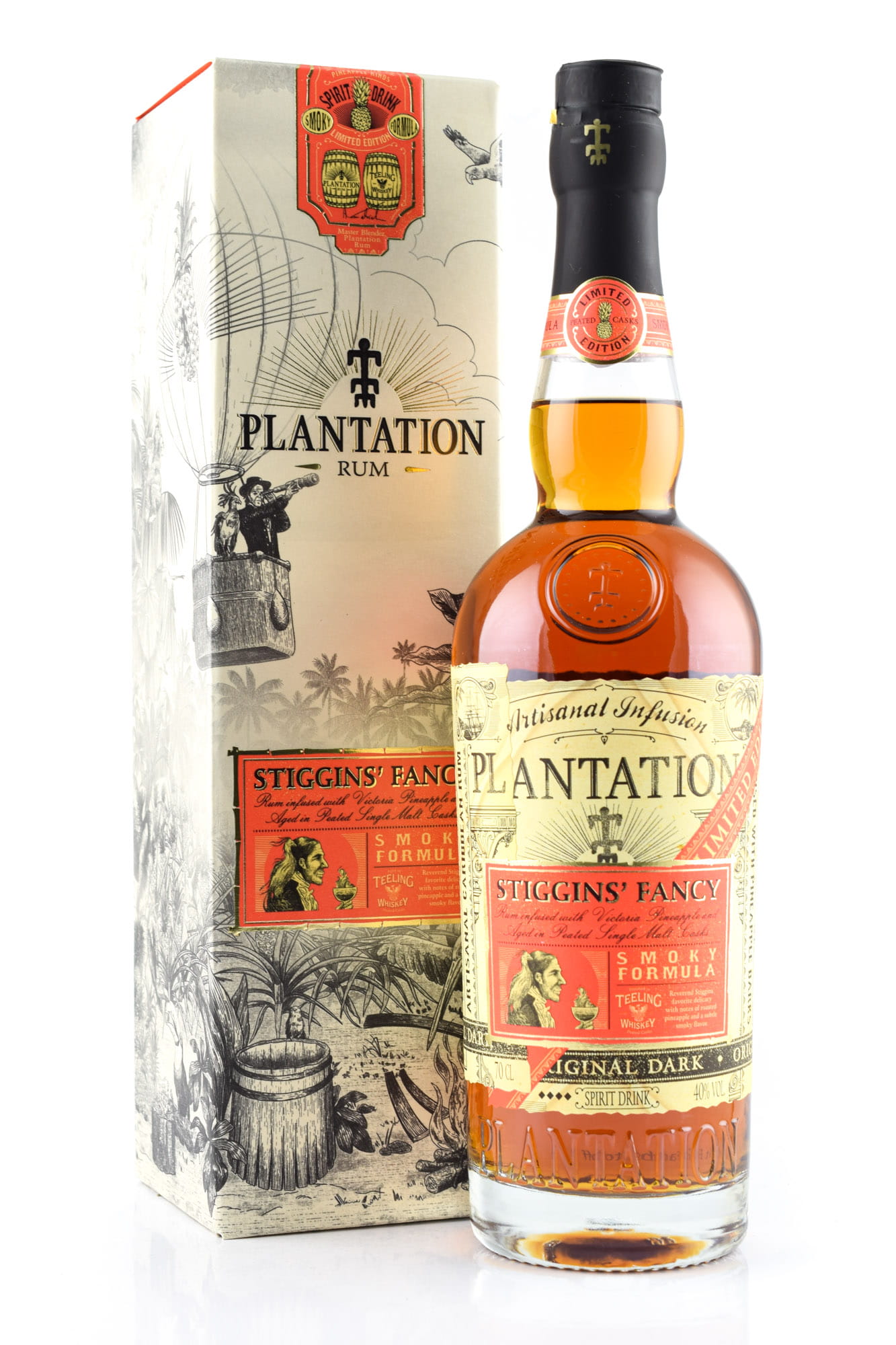 Rum Plantion Stiggins Fancy Smoky 40% 0,7 l