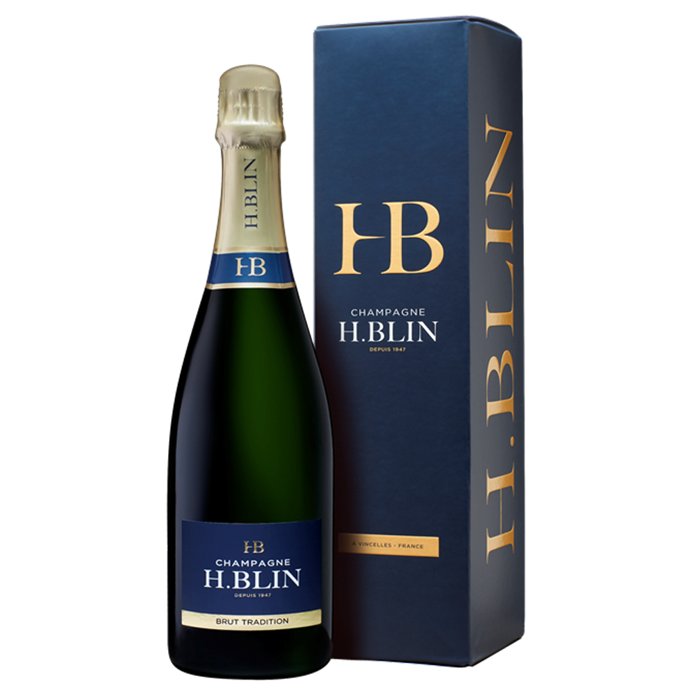 Champagne AOC + GIFT BOX H.BLIN BRUT TRADITION