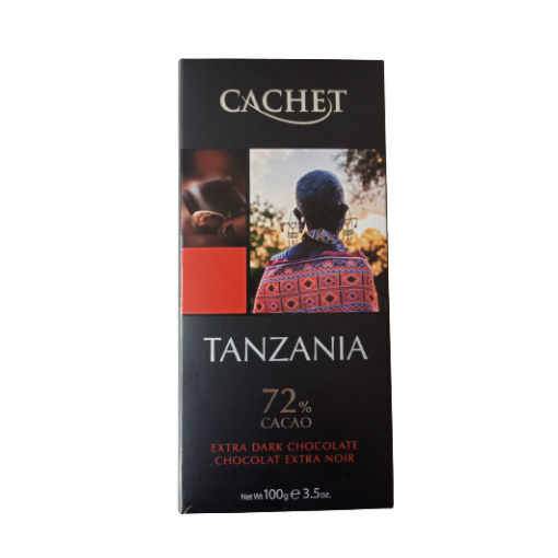 Czekolada Extra Ciemna Tanzania 72%-100g