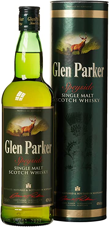 Whisky Glen Parker tuba 0.7 L / 40%