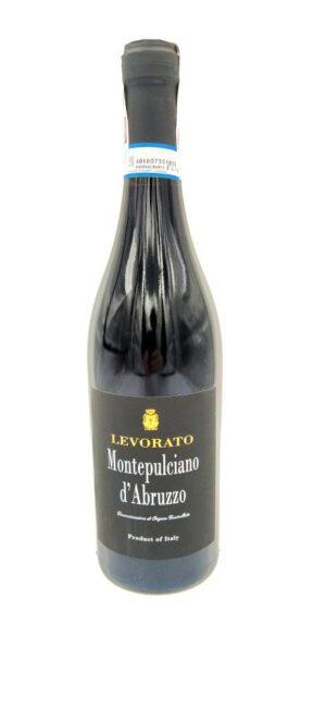 Wino Levorato Montepulciano d’abruzo 0.75 L/ 12.5%