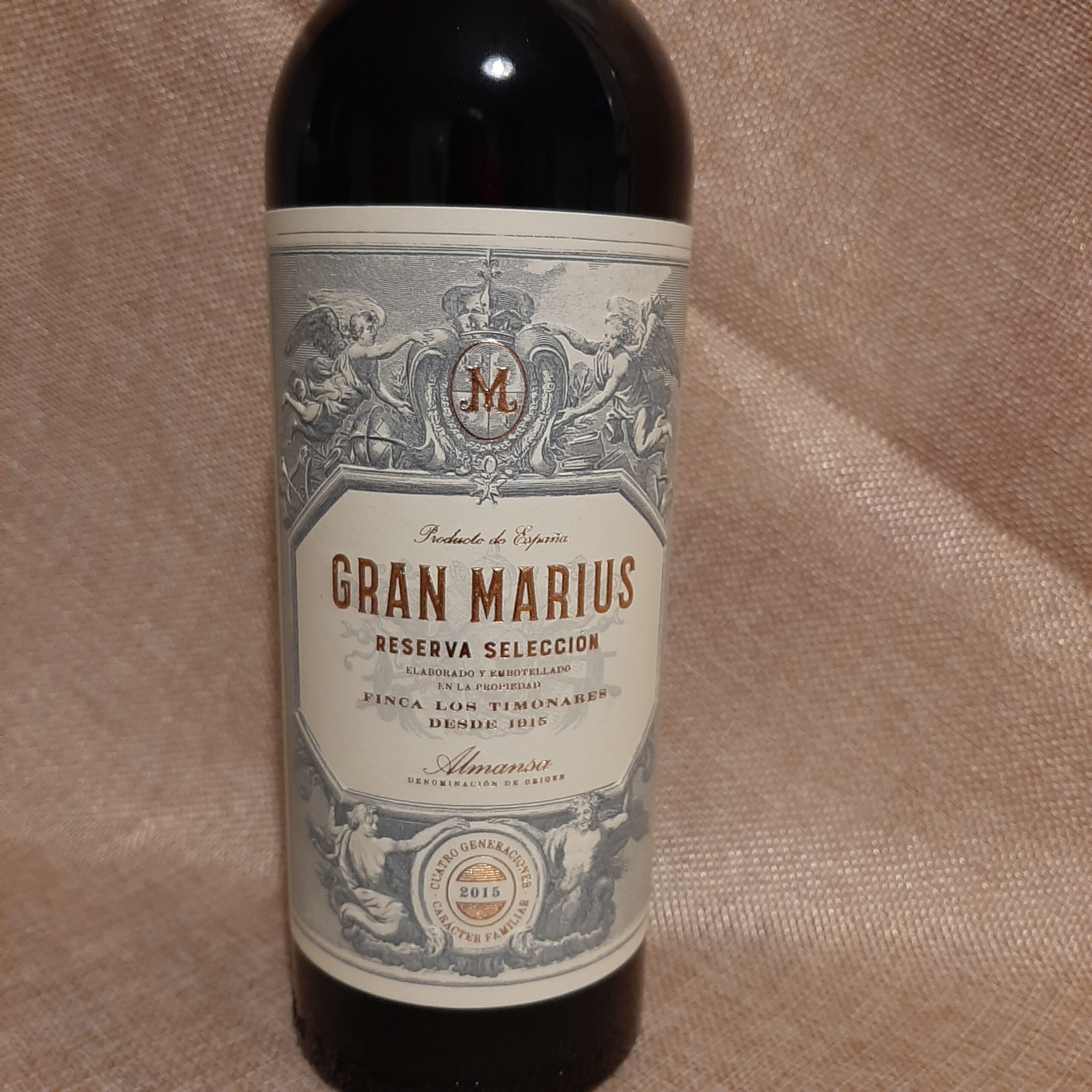 Wino Marius Gran Reserva czerwone wytrawne 0,75l