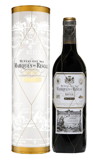 Wino Marques de Riscal Reserva + tuba