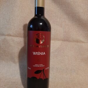Wino wiśniowe słodkie 0,75l